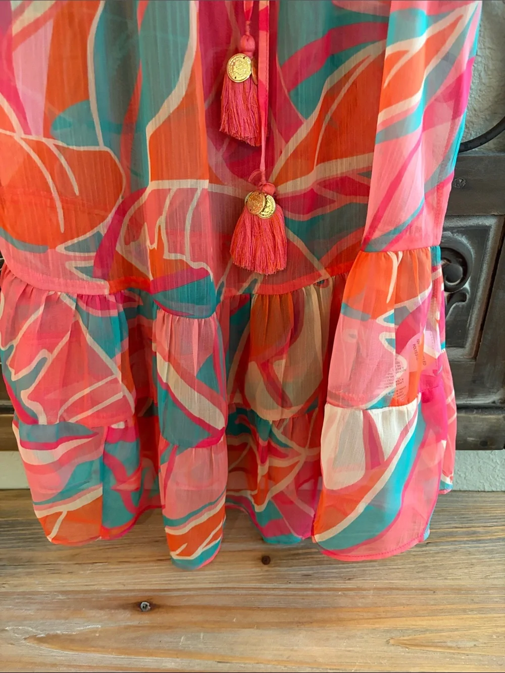 Ramy Brook Kaliyah sheer Swim Coverup - Polyester